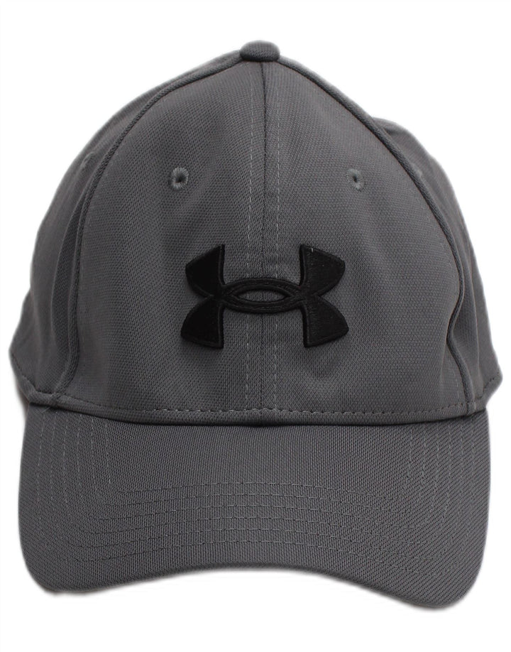 UNDER ARMOUR Mens Graphic Baseball Cap Medium Grey Polyester