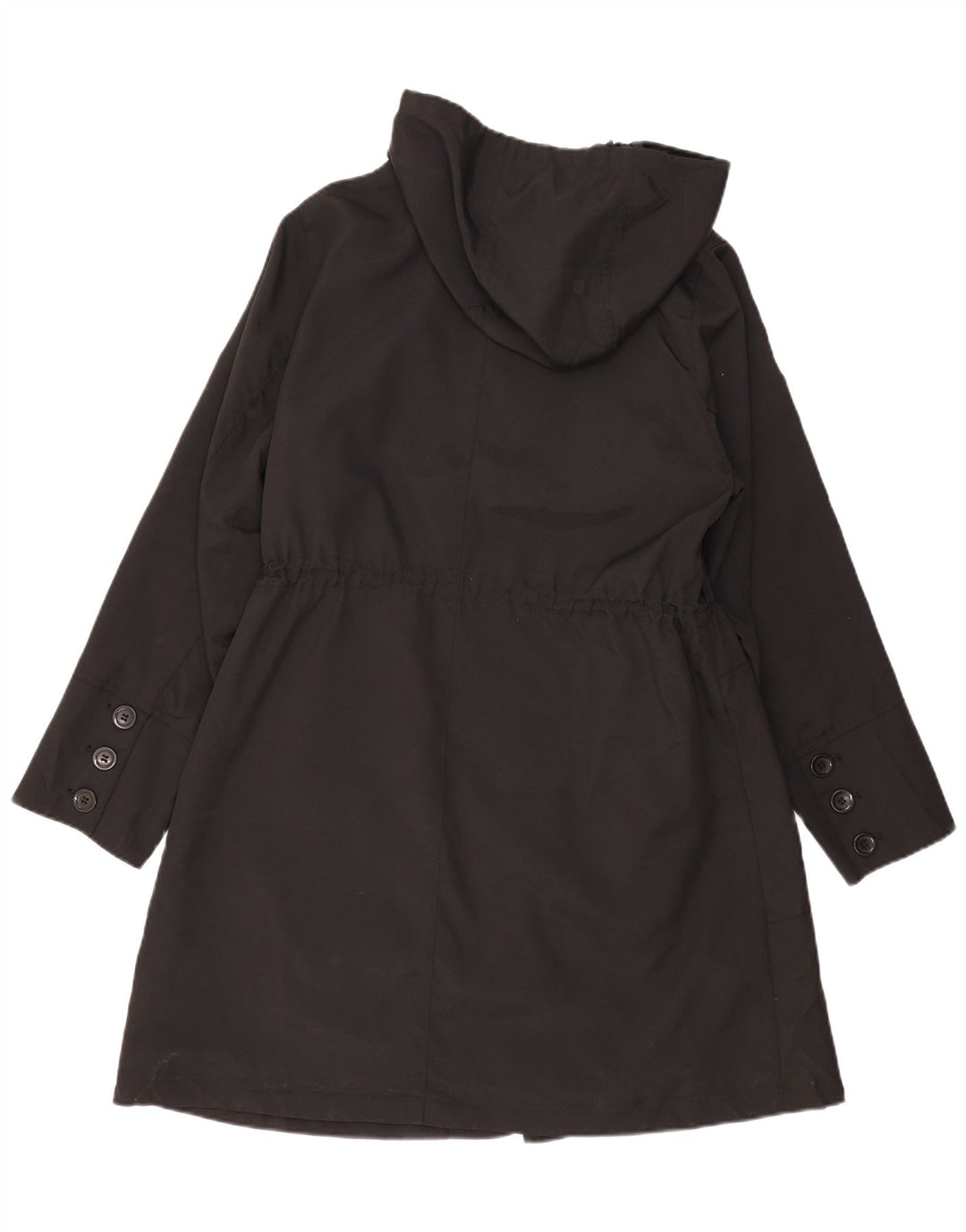 Damska kurtka parka z kapturem Marks & Spencer UK 18 XL, czarna, poliester