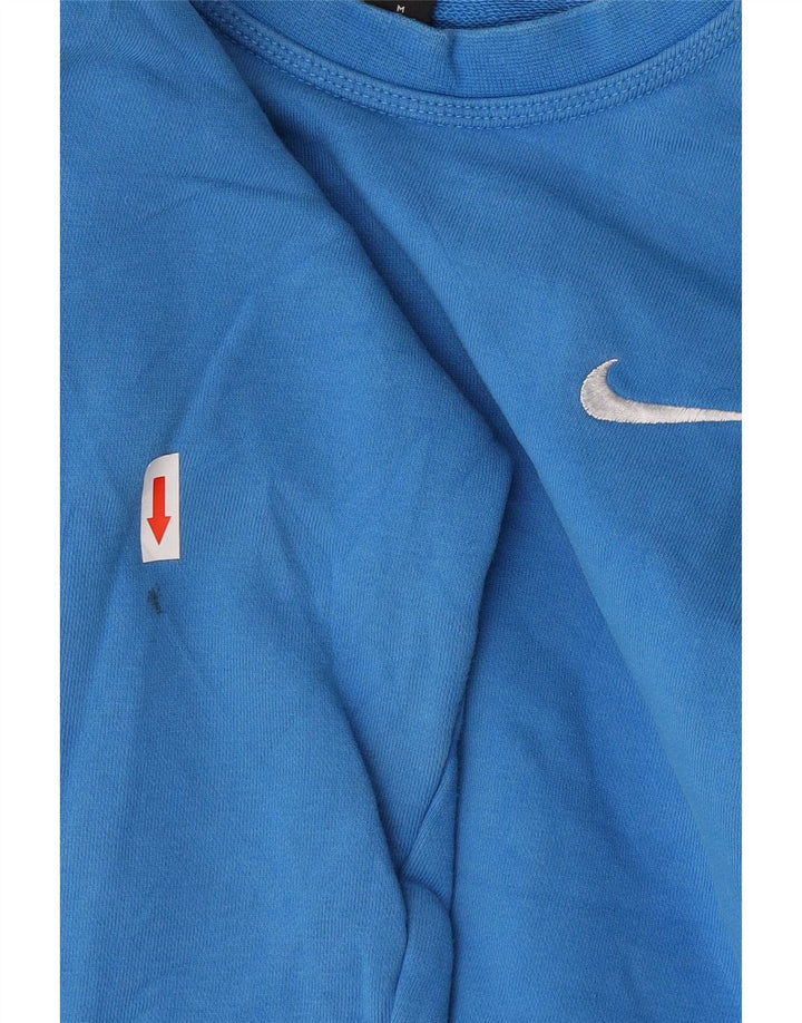 Damska bluza dresowa Nike UK 14, średnia niebieska bawełna