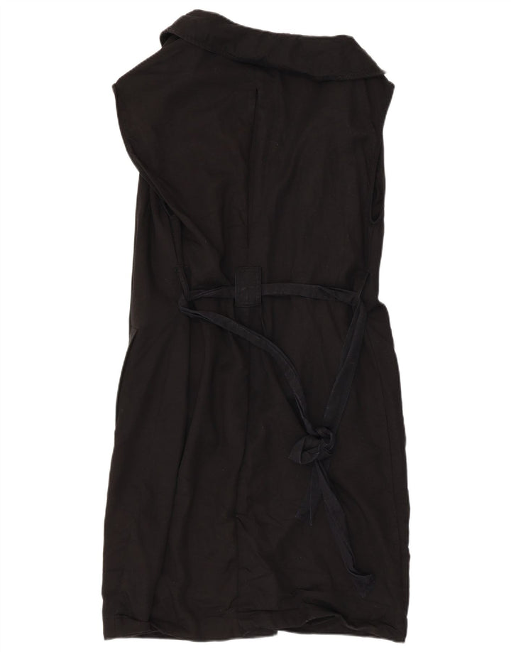 Damska sukienka kopertowa Zara UK 6 XS Czarny Lyocell