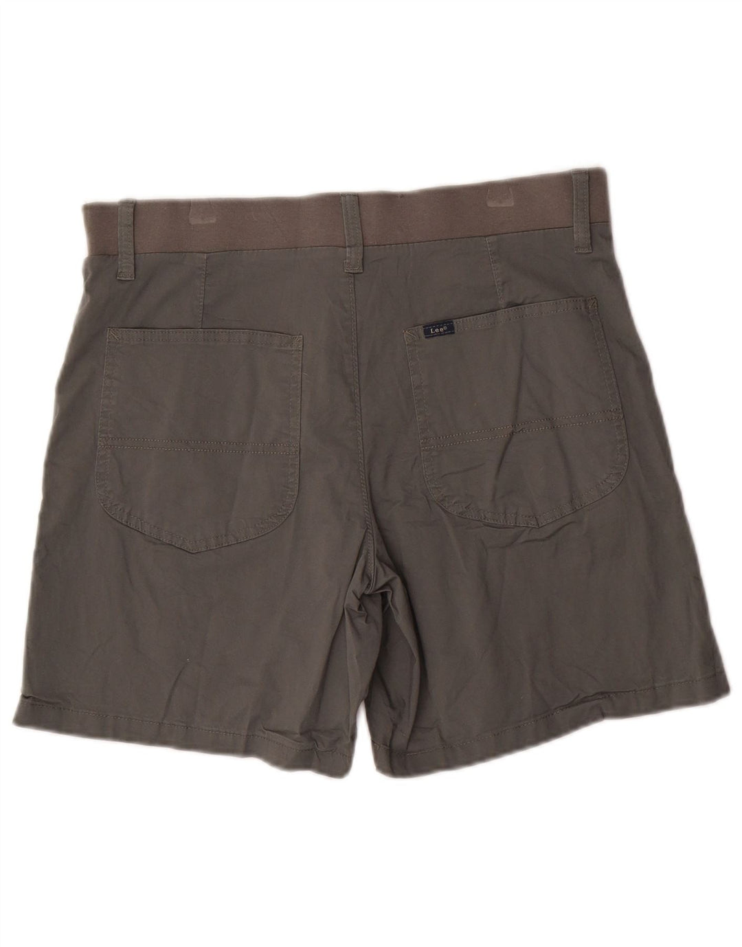 Damskie spodenki Chino LEE, duże, W34, bawełna khaki