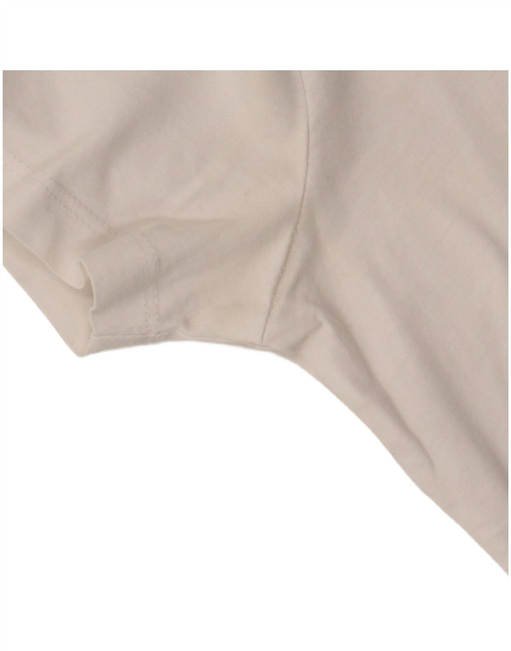 Męska koszulka z grafiką Tommy Hilfiger Top 2XS Biała bawełna