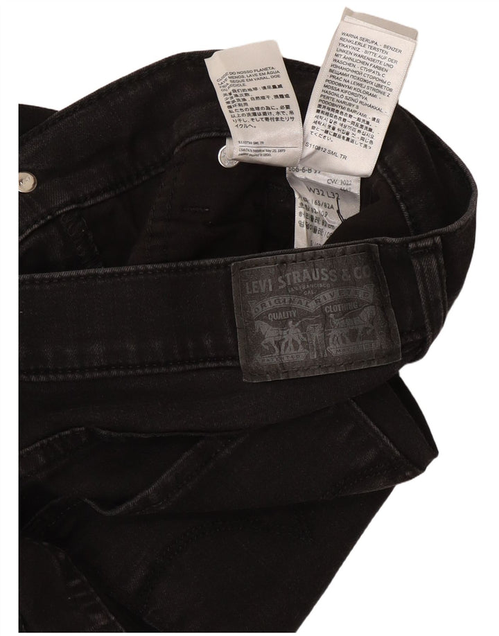 Damskie jeansy Levi's 312 Crop Shaping W32 L24 Szara bawełna