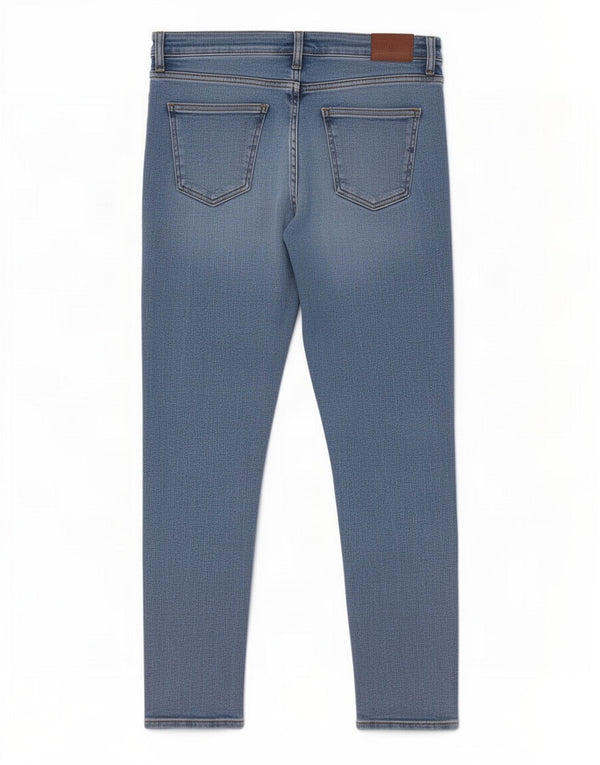 Damskie jeansy skinny Zara EU 44 XL W34 L27 Niebieskie