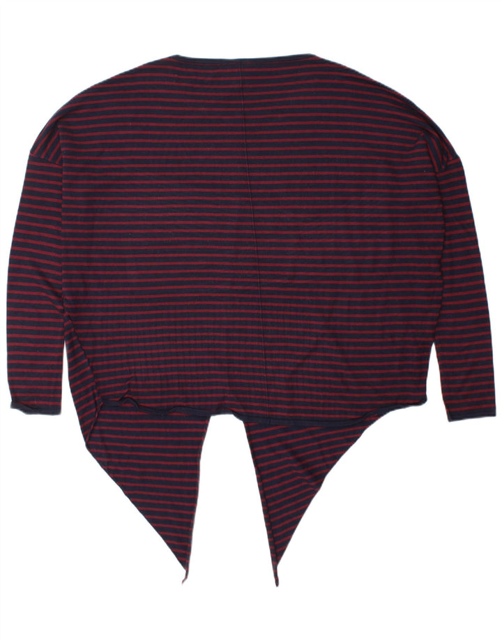 Damski top oversize Phase Eight z długim rękawem, UK 16, w duże granatowe paski