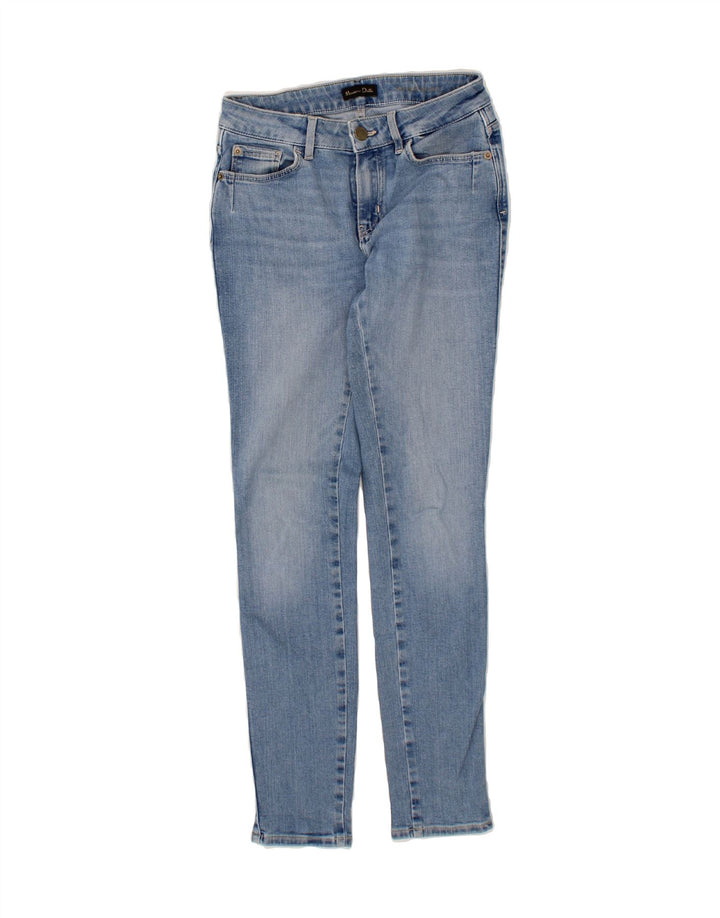 MASSIMO DUTTI Womens Skinny Jeans W28 L29  Blue Cotton Vintage Massimo Dutti and Second-Hand Massimo Dutti from Messina Hembry 