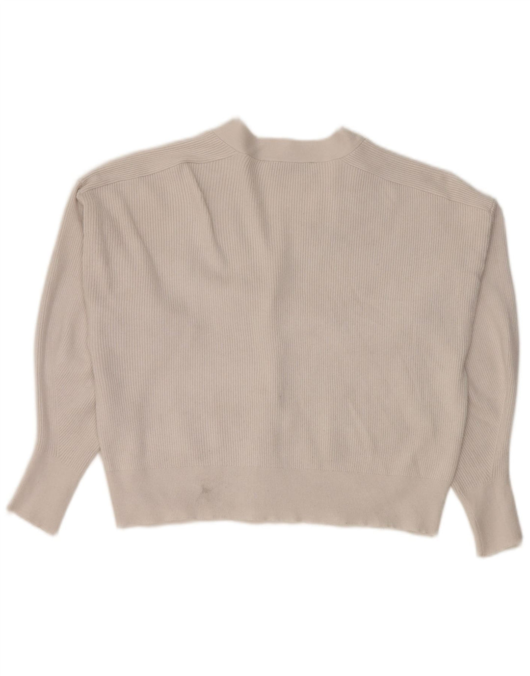 Sweter damski Zara Crop Cardigan UK 14 Średni biały