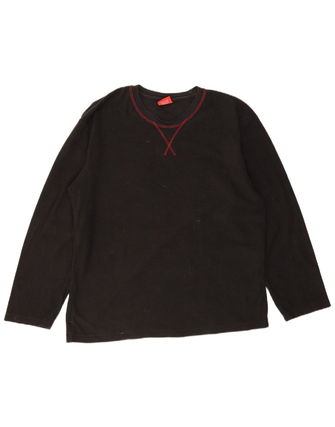 Męski sweter polarowy IZOD, duży, czarny, poliester