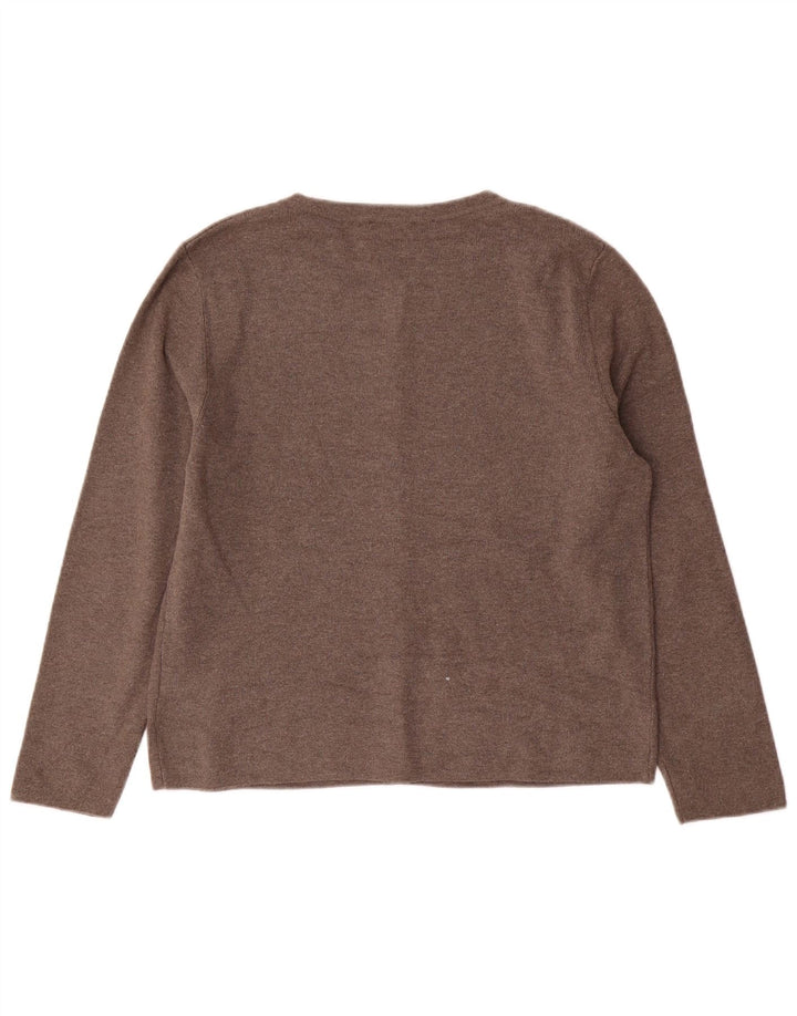 Sweter damski Zara Cardigan UK 18 XL, szary, modal