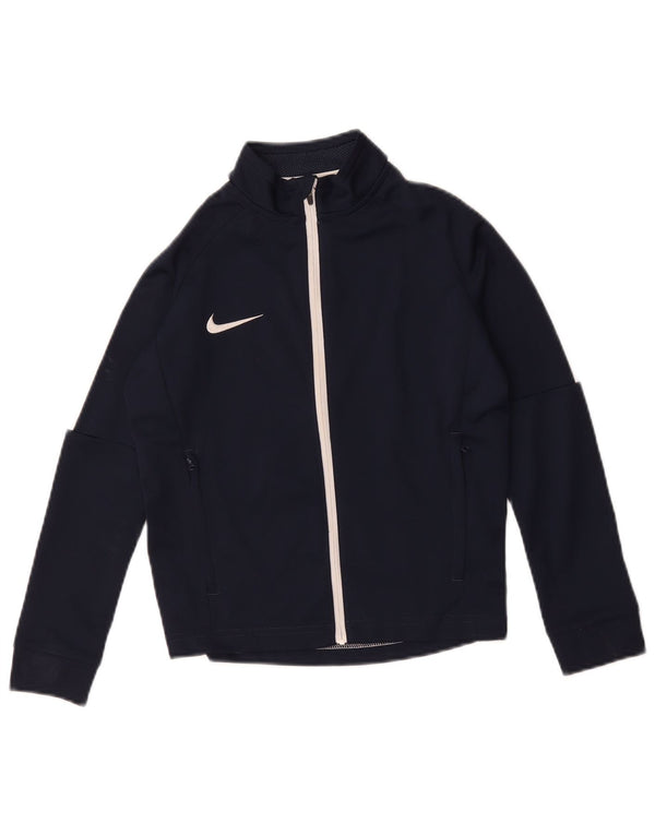 Kurtka chłopięca Nike Dri Fit Tracksuit Top 8-9 lat, mała, granatowa