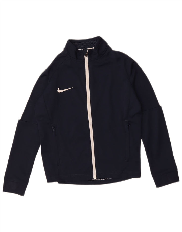 Kurtka chłopięca Nike Dri Fit Tracksuit Top 8-9 lat, mała, granatowa