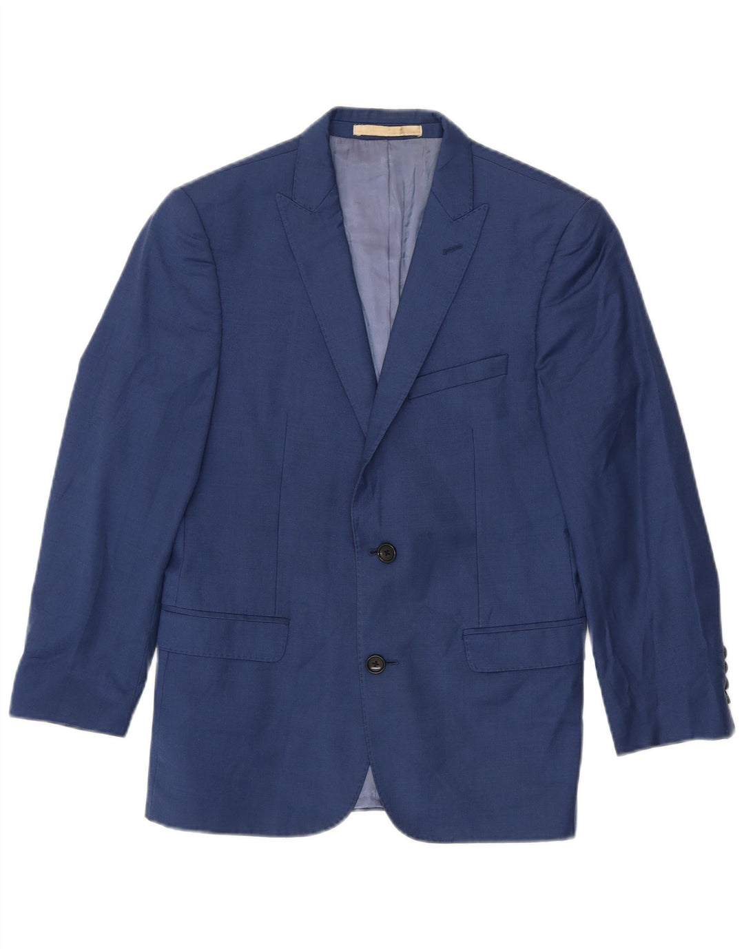 Męska marynarka francuska Connection zapinana na 2 guziki i rękaw 3/4 UK 36 Small Blue
