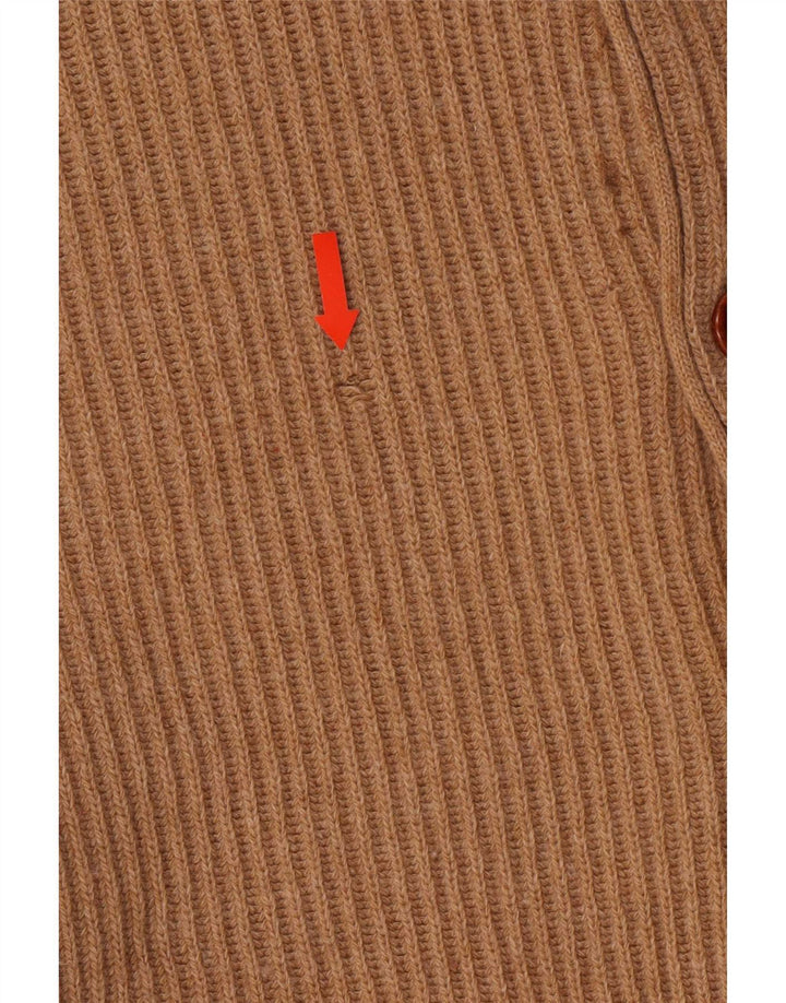 Sweter męski Navigare, duży, beżowy, z owczej wełny