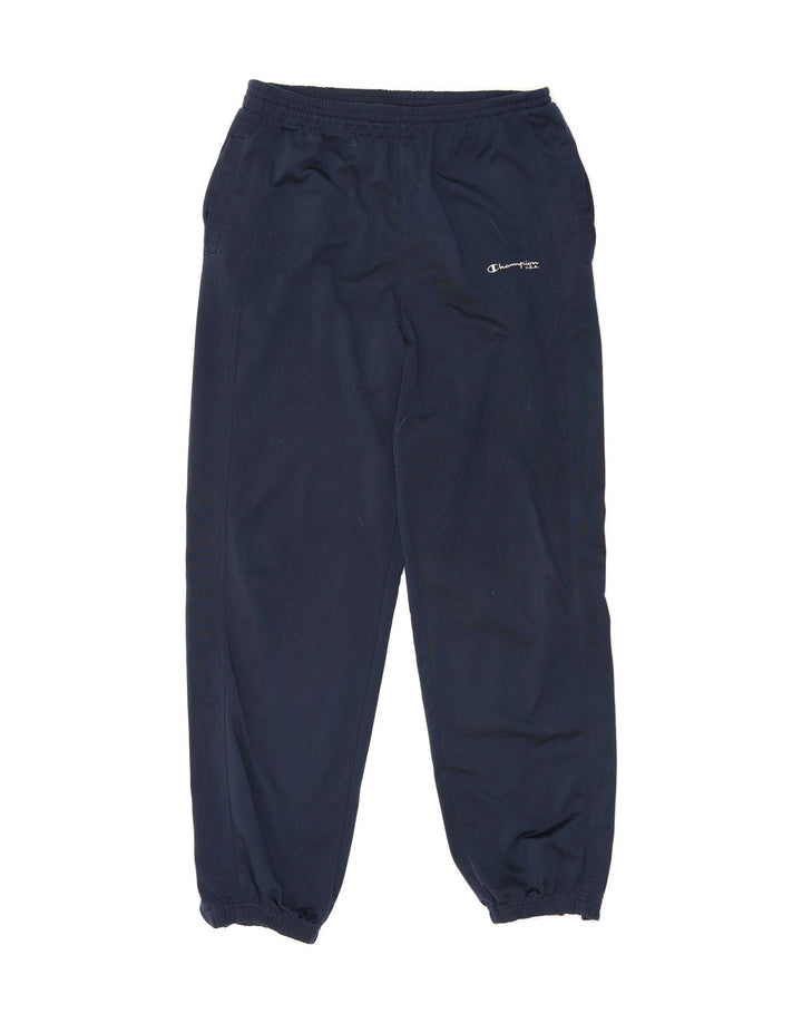 CHAMPION Mens Tracksuit Trousers Joggers Large  Navy Blue Vintage Champion and Second-Hand Champion from Messina Hembry 