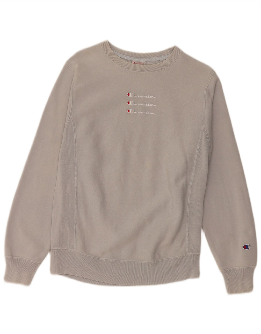 Damska bluza z grafiką Champion UK 10 Small, szara bawełna