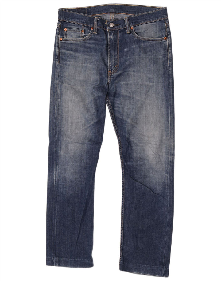 Męskie jeansy Levi's 513 Slim Straight W33 L29 Niebieskie
