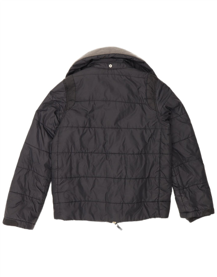 Męska ocieplana kurtka Diesel UK 36 Small Black Nylon