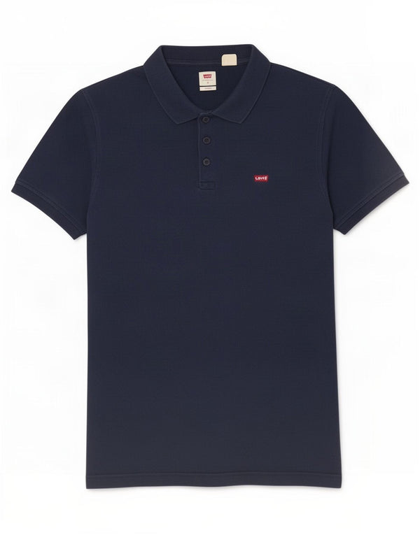 Męska standardowa koszulka polo Levi's, średnia, granatowa, bawełniana