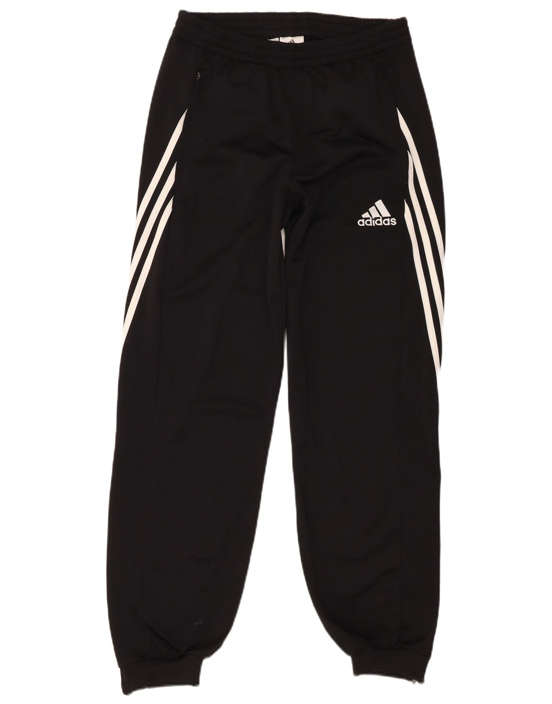 Adidas Męskie Spodnie Dresowe Joggery Małe Czarne Poliester