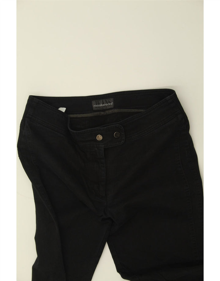 ROCCOBAROCCO Womens Bootcut Jeans W32 L27 Black Vintage Roccobarocco and Second-Hand Roccobarocco from Messina Hembry 