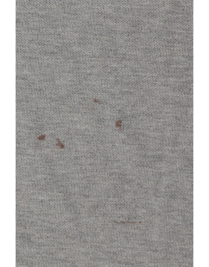 Męska koszulka polo Nike, średnioszara, bawełniana