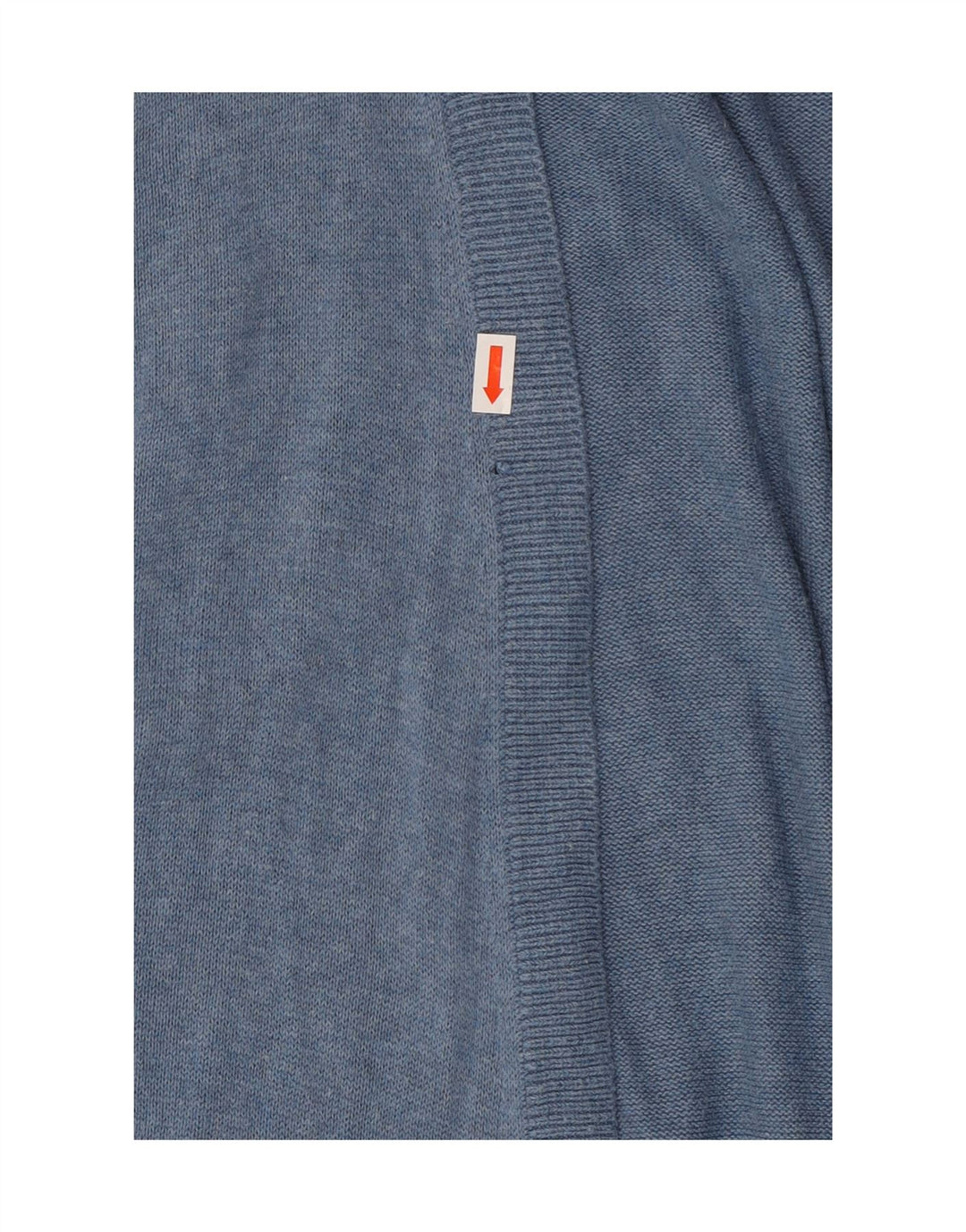 EDDIE BAUER Womens Open Cardigan Sweater UK 14 Medium Blue Cotton Vintage Eddie Bauer and Second-Hand Eddie Bauer from Messina Hembry 
