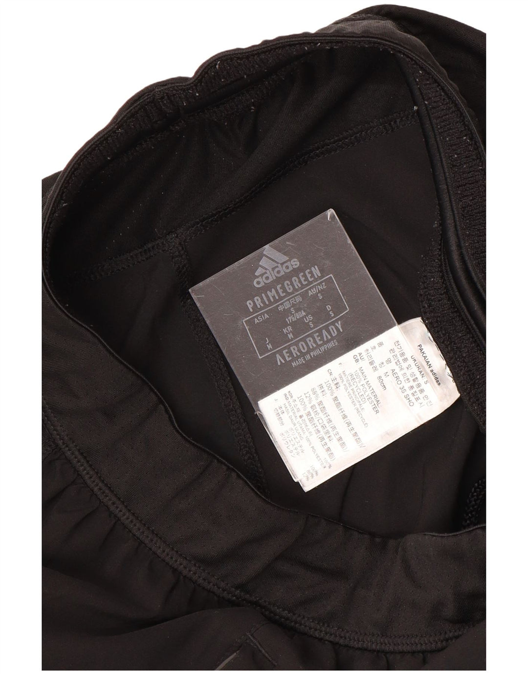 Męskie spodenki sportowe ADIDAS Aeroready, małe, czarne, poliestrowe