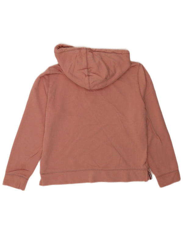 Damska bluza z kapturem Tommy Hilfiger Graphic o swobodnym kroju UK 10 Small Pink