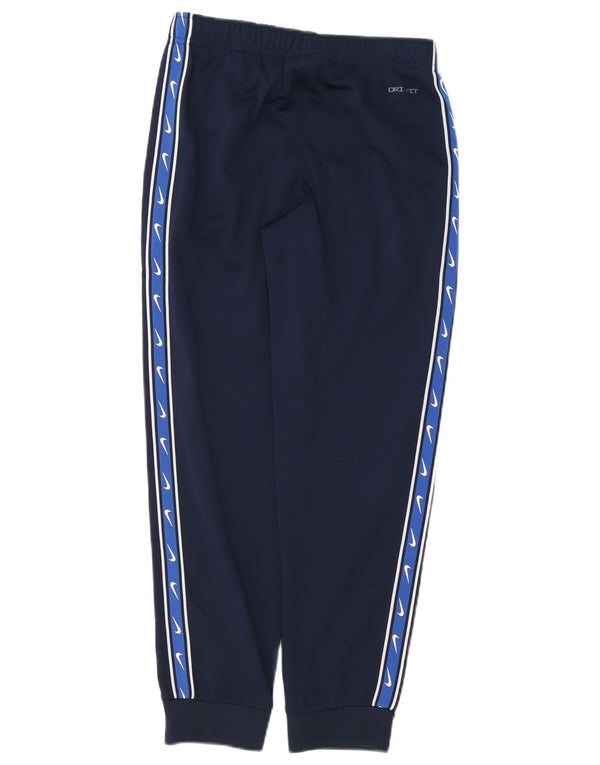Męskie spodnie dresowe Nike Dri Fit, 12-13 lat, duże, granatowe