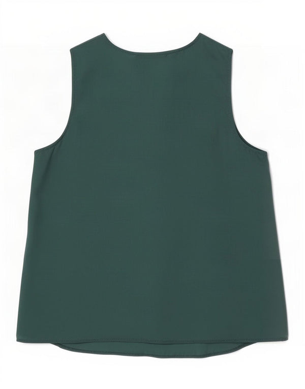 Damska bluzka bez rękawów Zara Top UK 10 Small Green