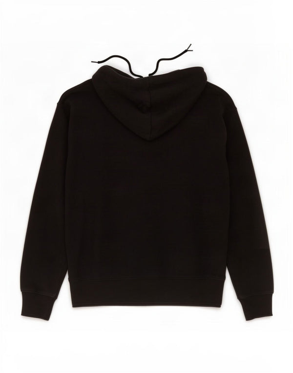 Damski sweter z kapturem Marks & Spencer UK 14, średni czarny, bawełniany