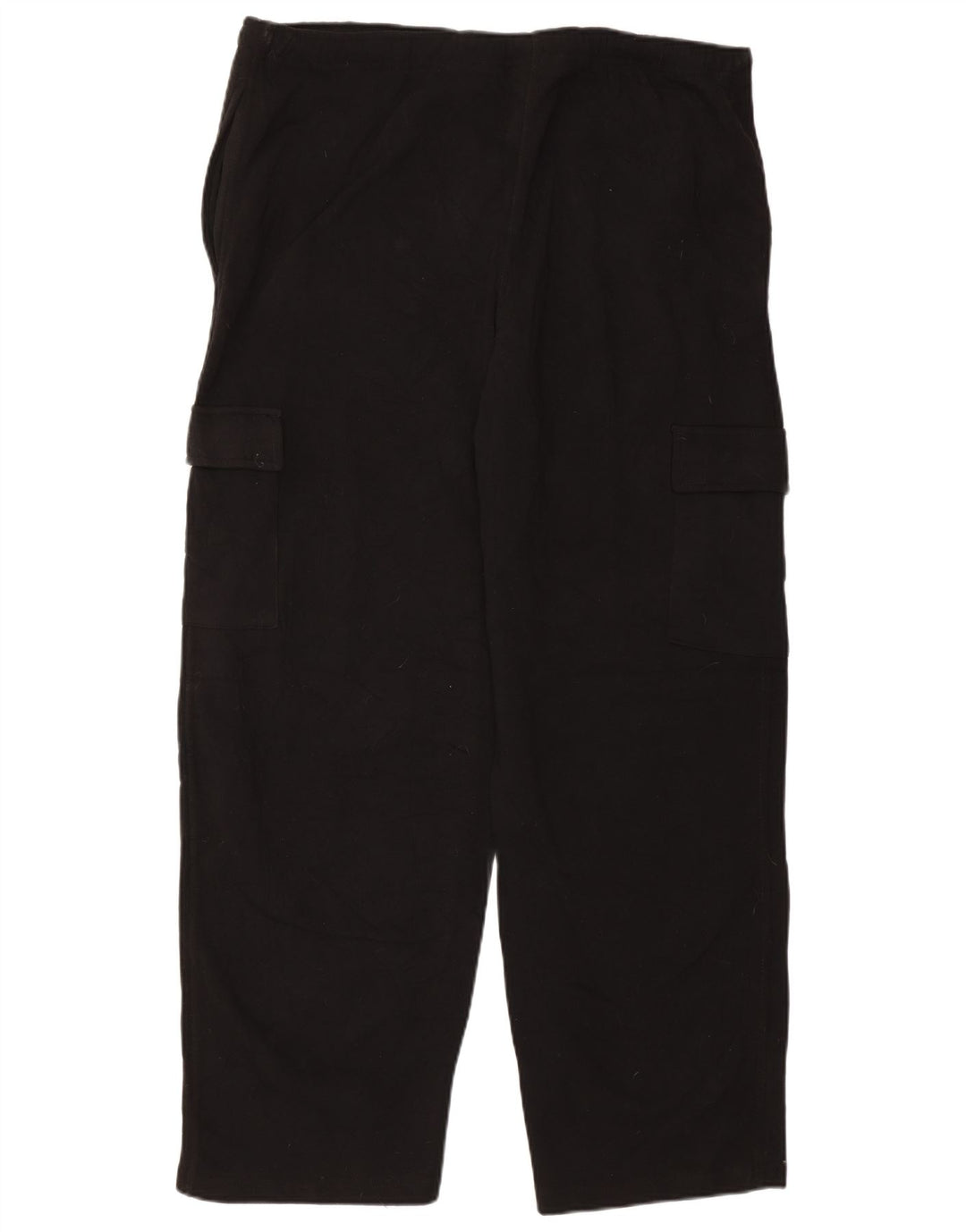 Męskie spodnie dresowe cargo RUSSELL ATHLETIC 2XL, czarny poliester