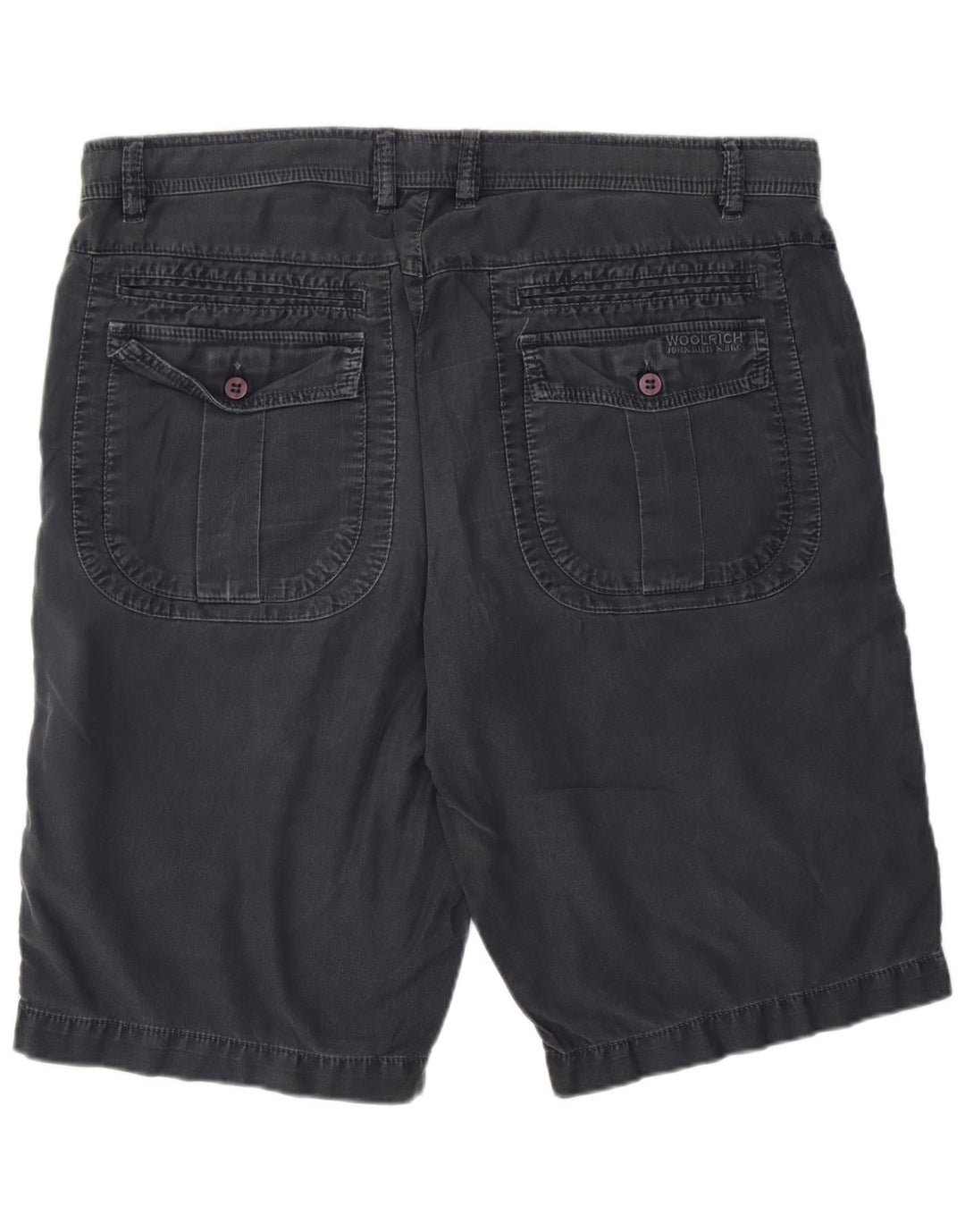 Męskie spodenki chino Woolrich W38 XL, szara bawełna