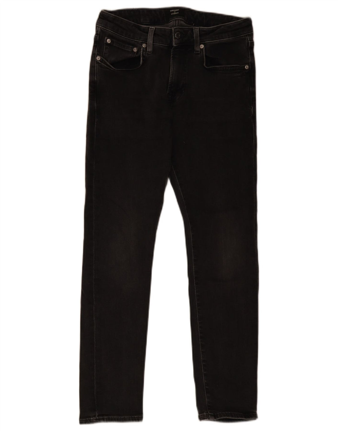 Damskie jeansy skinny SUPERDRY W30 L30 szare