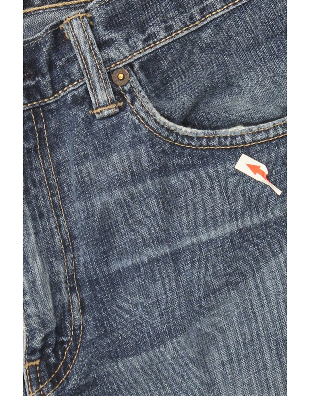 Damskie jeansy Levi's 508 Straight W32 L28 Niebieskie