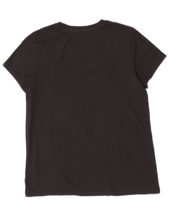 Damska koszulka z grafiką Levi's Top UK 12 Medium Black