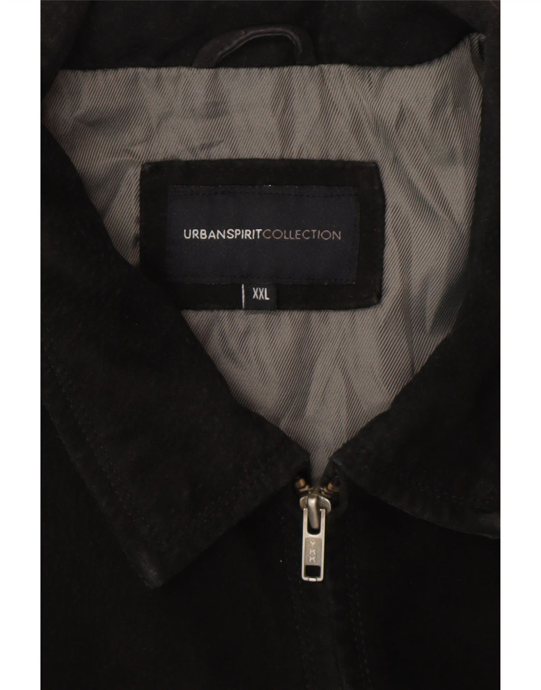 VINTAGE Mens Gilet UK 44 2XL Black Polyester Vintage Vintage and Second-Hand Vintage from Messina Hembry 