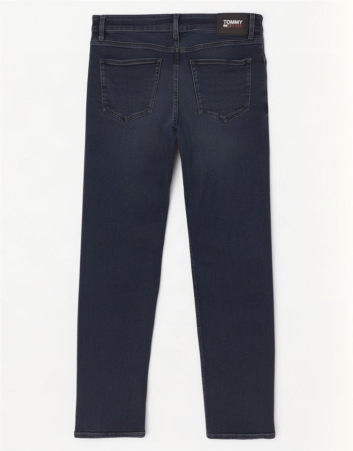 Męskie jeansy slim fit Tommy Hilfiger W34 L32 granatowe