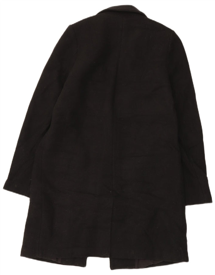 Płaszcz damski Zara UK 10 Small, czarny, wełniany