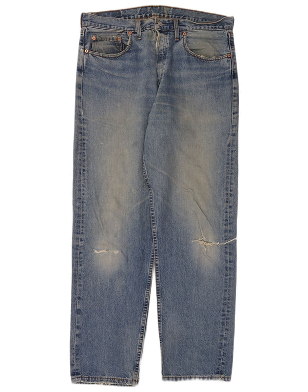 Męskie dżinsy Levi's w trudnej sytuacji W36 L32 Niebieska bawełna