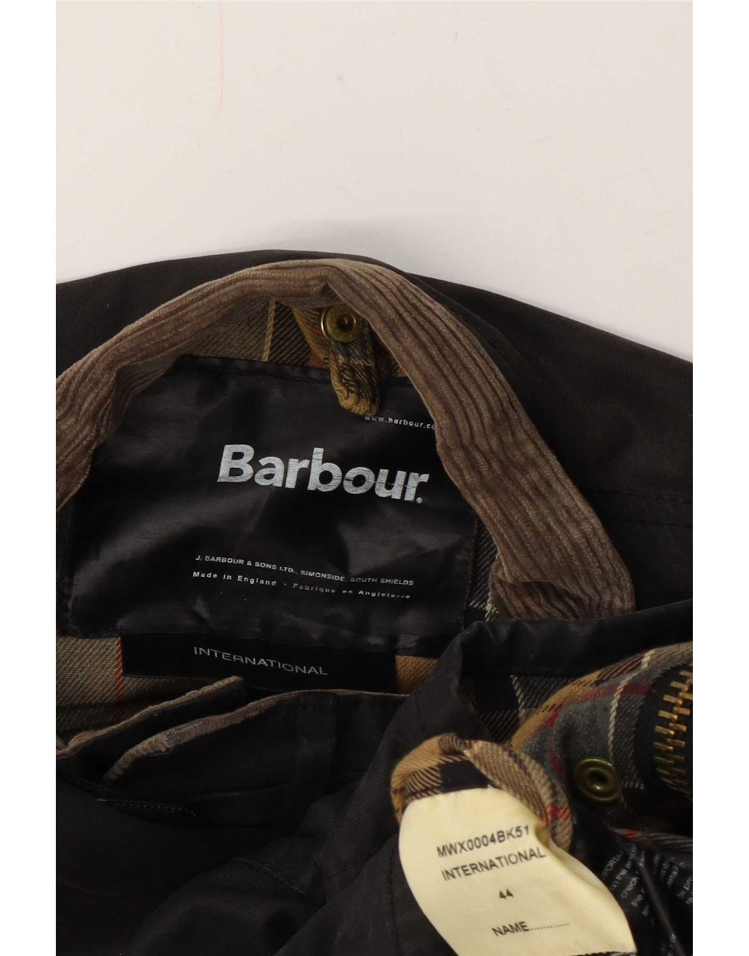 Kurtka męska Barbour z woskowanej bawełny UK 44, duża brązowa