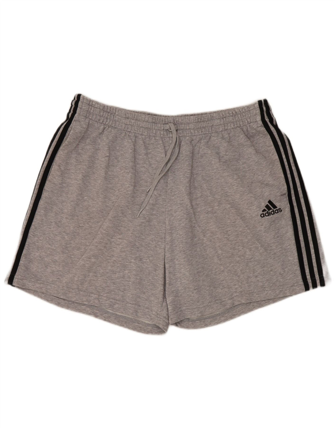 Męskie spodenki sportowe Adidas 2XL Szara bawełna