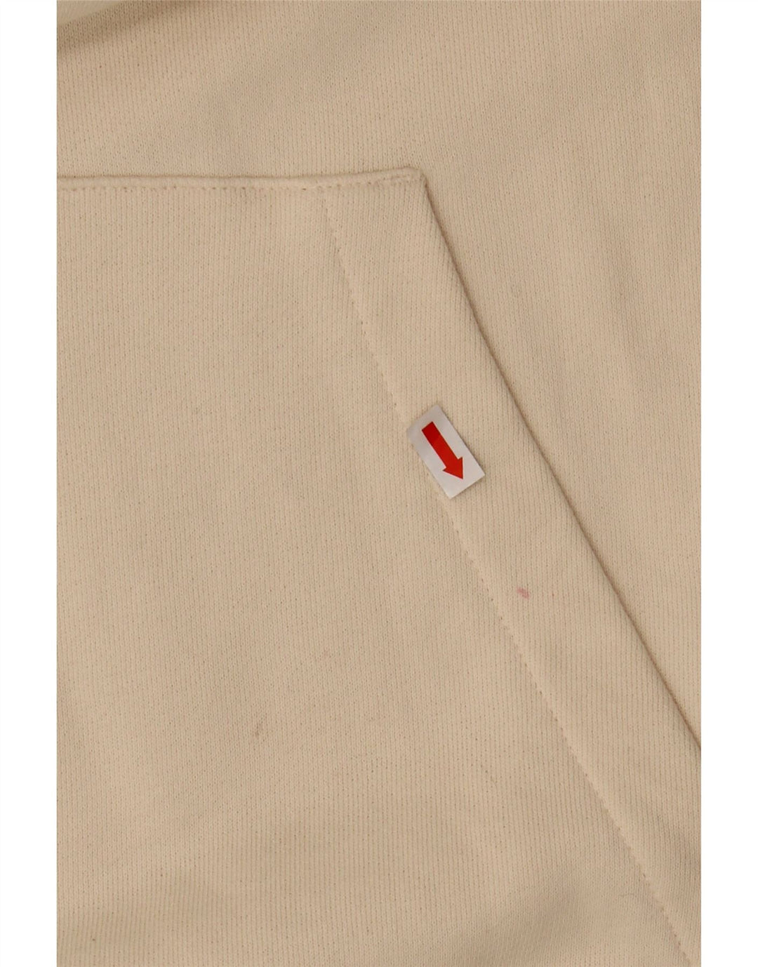 REEBOK Damski sweter oversize z kapturem UK 16, duży, złamanej bieli, bawełniany