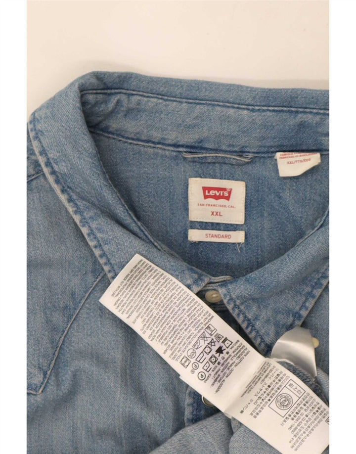 Koszula męska Levi's Standard Denim 2XL niebieska