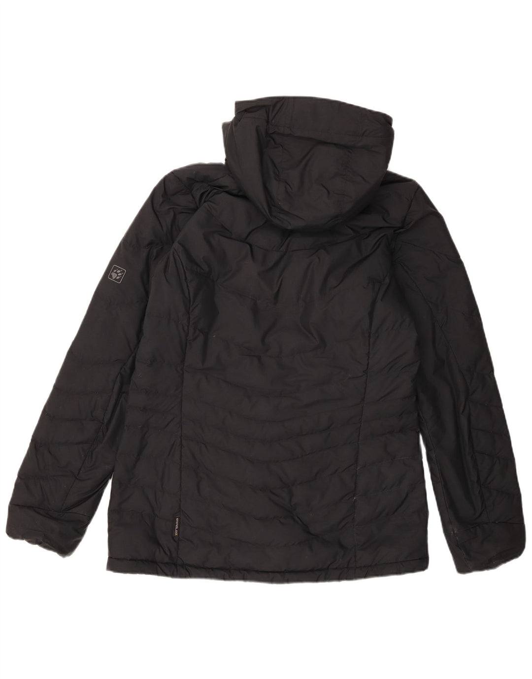 Damska kurtka oversize z kapturem Jack Wolfskin IT 36 XS w kolorze czarnym