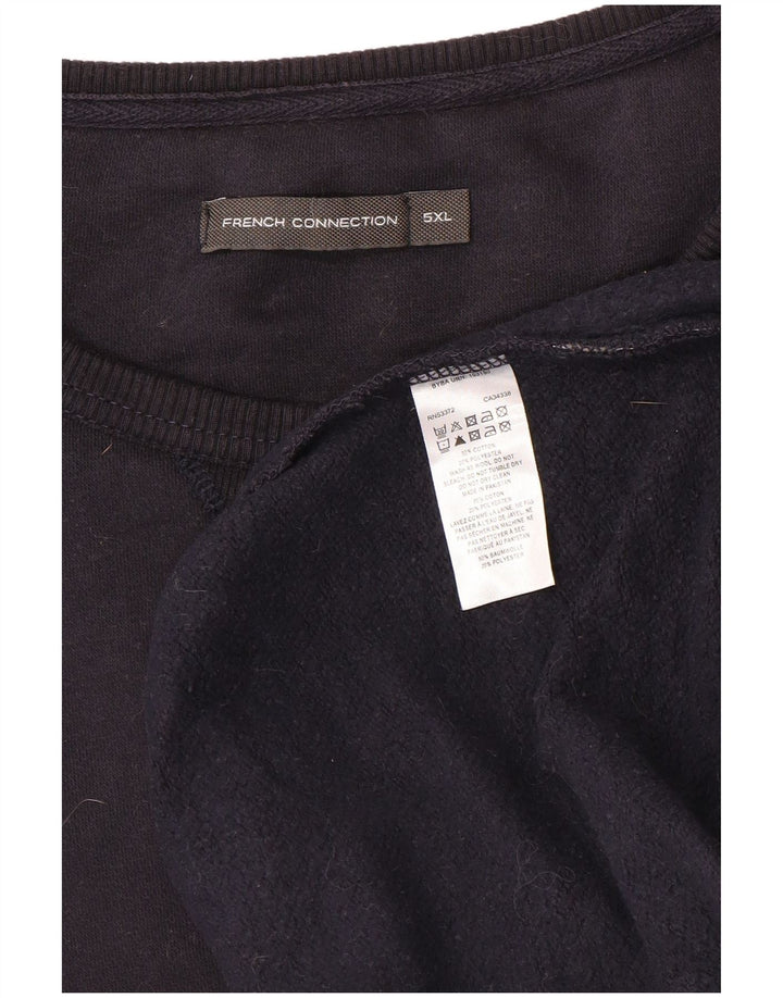 Bluza męska French Connection Jumper 5XL Granatowa, bawełniana