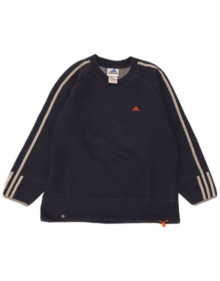 Bluza chłopięca Adidas 11-12 lat, granatowa, bawełniana