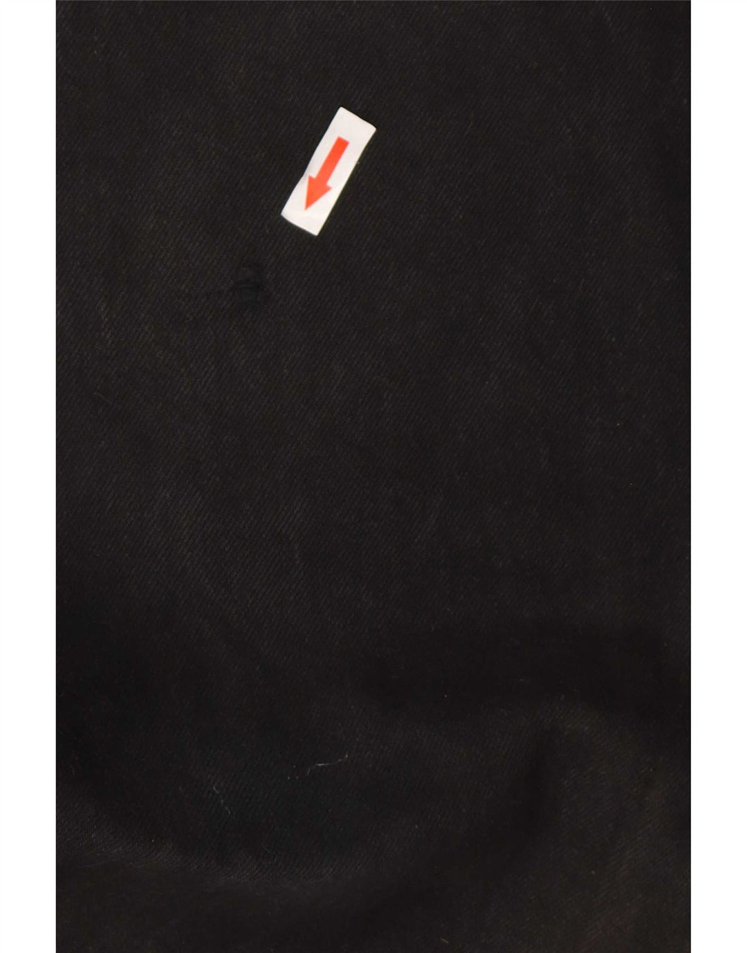 Męskie proste dżinsy Levi's W36 L32 Czarna bawełna