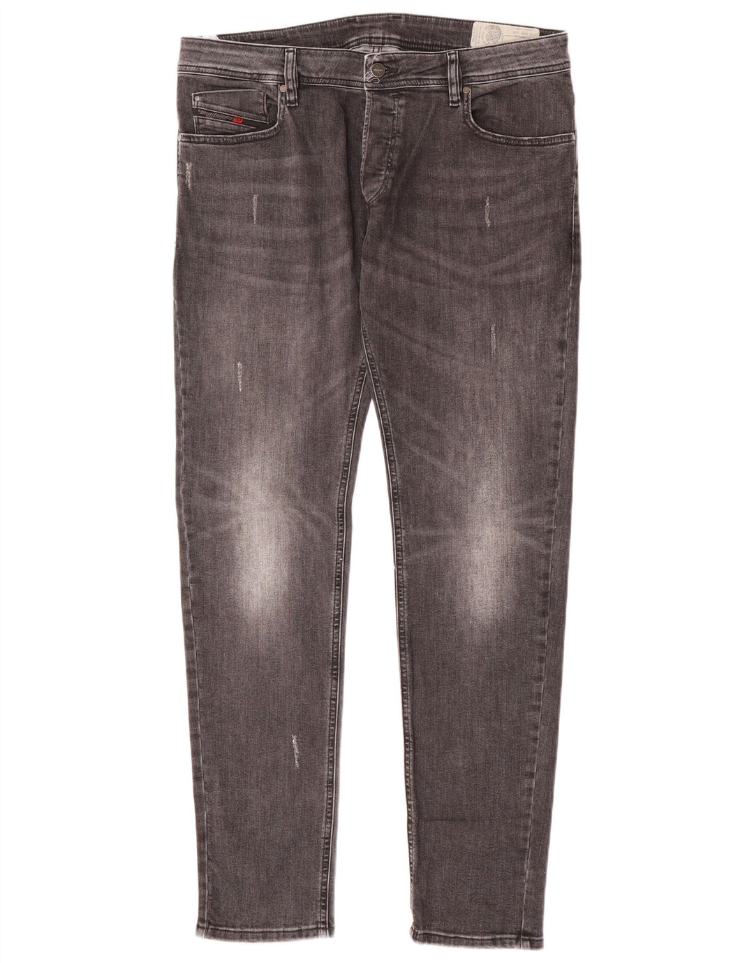 Męskie jeansy Diesel w trudnej sytuacji W36 L32 Szara bawełna