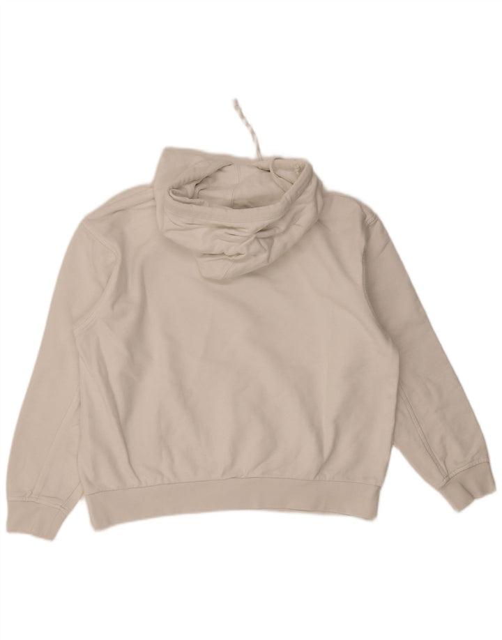 Męski sweter oversize z kapturem Levi's XS, biały, bawełniany